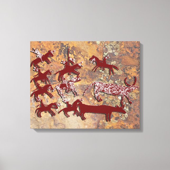 Lienzo Riders (Anverso)