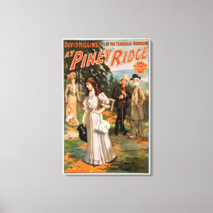 Lienzo Ridge penoso "Idyl de las montañas de Tennessee "