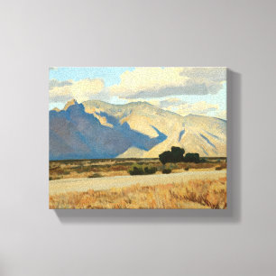 Lienzo Ridge y Rillito, Arizona, por Maynard Dixon