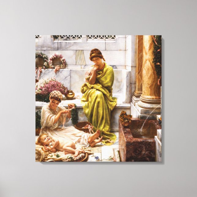 Lienzo Rincón Del Mercado (Anverso)