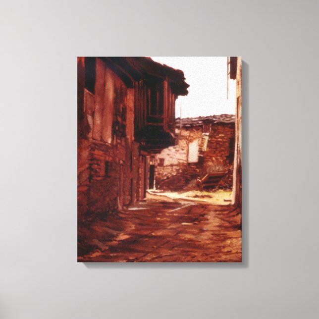 Lienzo Rincón gallego/Recuncho galego/Galician corner (Anverso)
