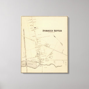 Lienzo Río bifurcado, New Jersey