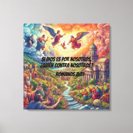 Lienzo Río Celestial