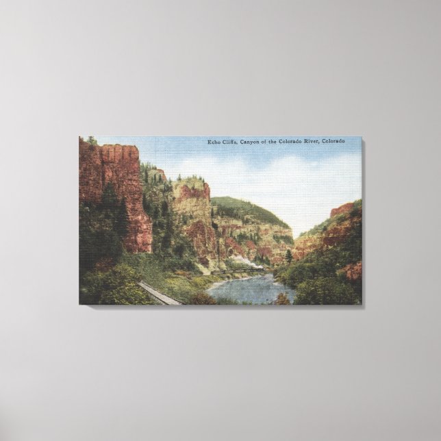 Lienzo Río Colorado, CO-Echo Cliffs (Anverso)