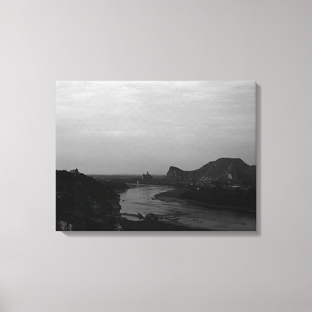 Lienzo Río Guilin Lijiang (Anverso)