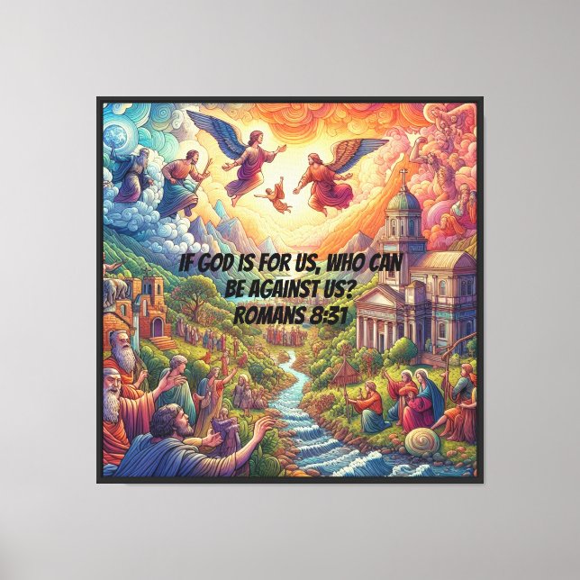 Lienzo Río Heavenly (Anverso)