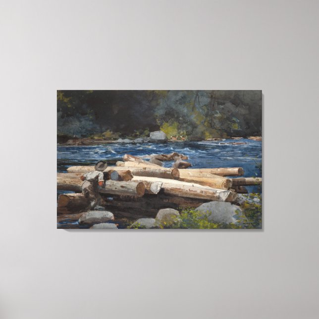 Lienzo Río Hudson (Anverso)