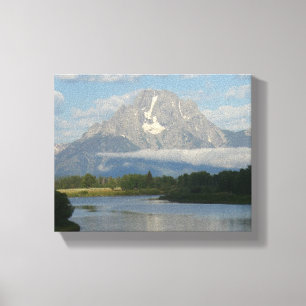Lienzo Río Jackson Hole en el Parque Nacional Grand Teton