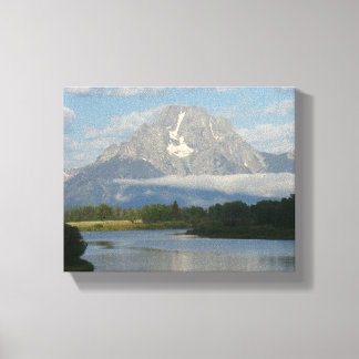Lienzo Río Jackson Hole en el Parque Nacional Grand Teton