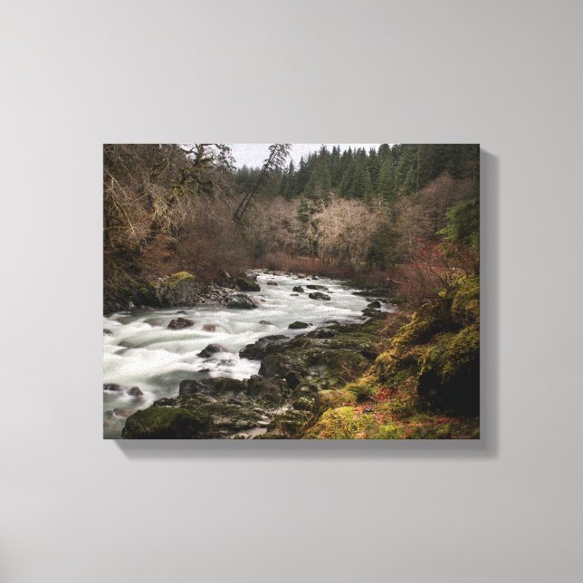 Lienzo Río Lazy (Anverso)