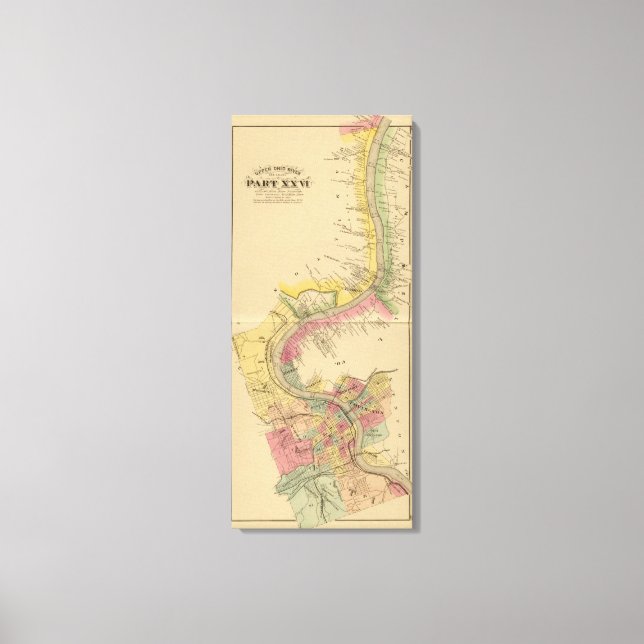 Lienzo Río Ohio Superior y Valle 9 (Anverso)