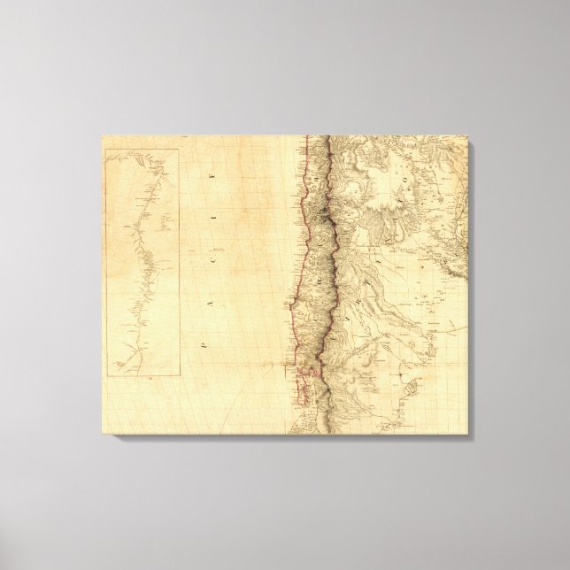 Lienzo Río Orinoco, Venezuela, Colombia (Anverso)