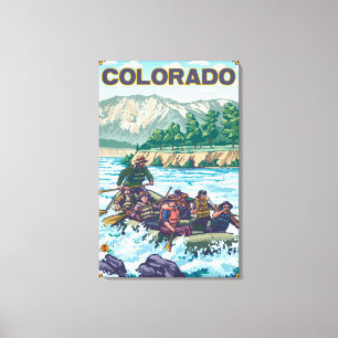 Lienzo Río RaftingColorado
