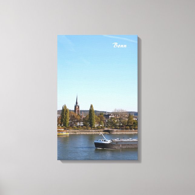 Lienzo Río Rhein (Anverso)