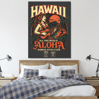 Lienzo "Rising ALOHA" Debut Album