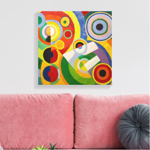 Lienzo Ritmo, alegría de vivir Robert Delaunay