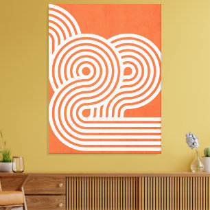 Lienzo Ritmos Vibrantes Abstractos