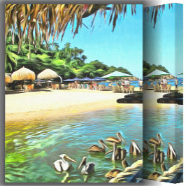 Lienzo River Meets Ocean 0330 Art