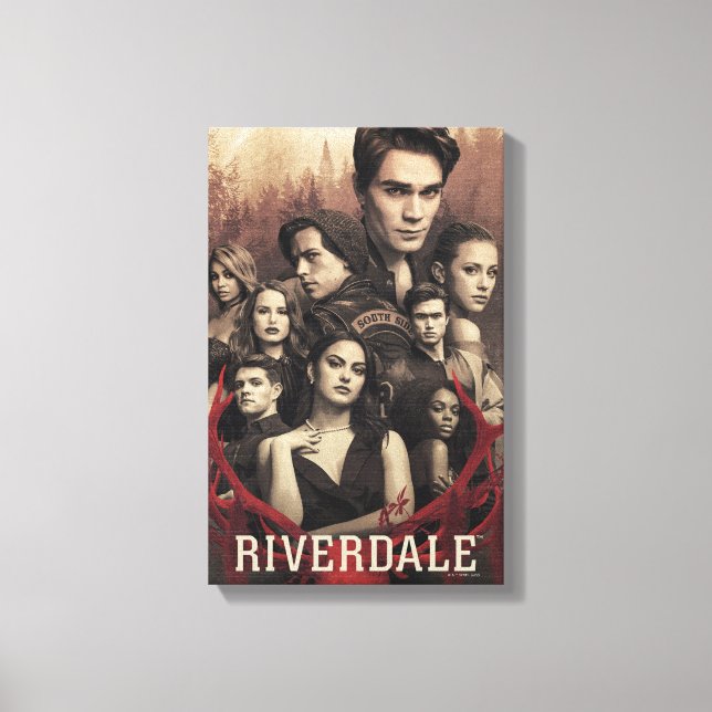 Lienzo Riverdale Deer Skull Poster (Anverso)