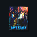 Lienzo Riverdale dentro del Poster Diner del Pop<br><div class="desc">Riverdale | Archie y la banda dentro de Pop's Diner.</div>