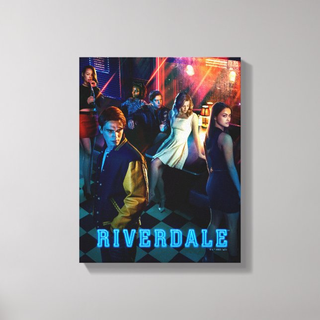 Lienzo Riverdale dentro del Poster Diner del Pop (Anverso)