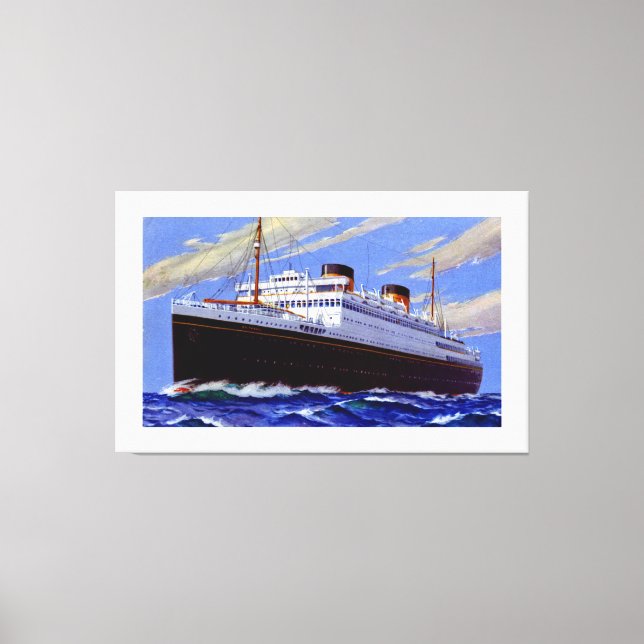 Lienzo RMS Britannic ~ XL (Anverso)