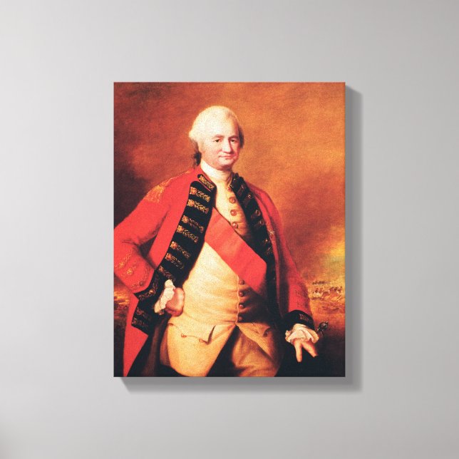 Lienzo Robert Clive 1st Baron Clive, c.1773 (Anverso)