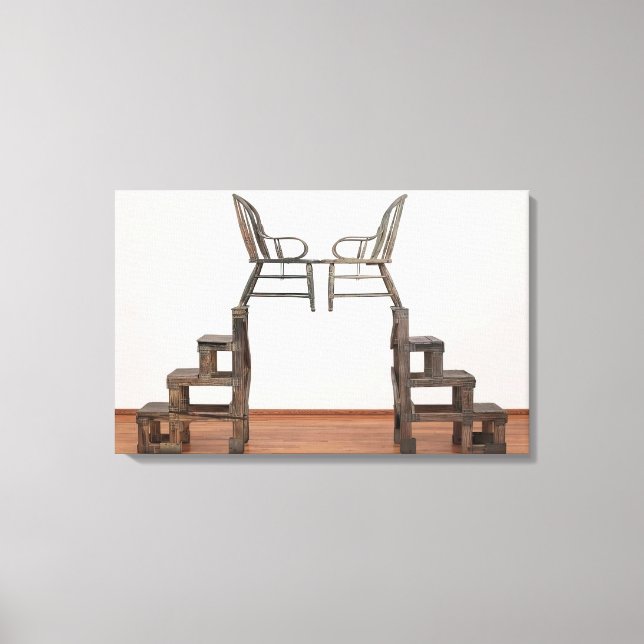 Lienzo Robert Rauschenberg - EL ANTIGUO INCIDENTE KABAL A (Anverso)