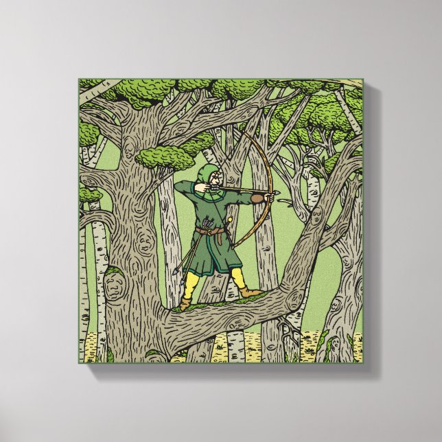 Lienzo Robin Hood (Anverso)