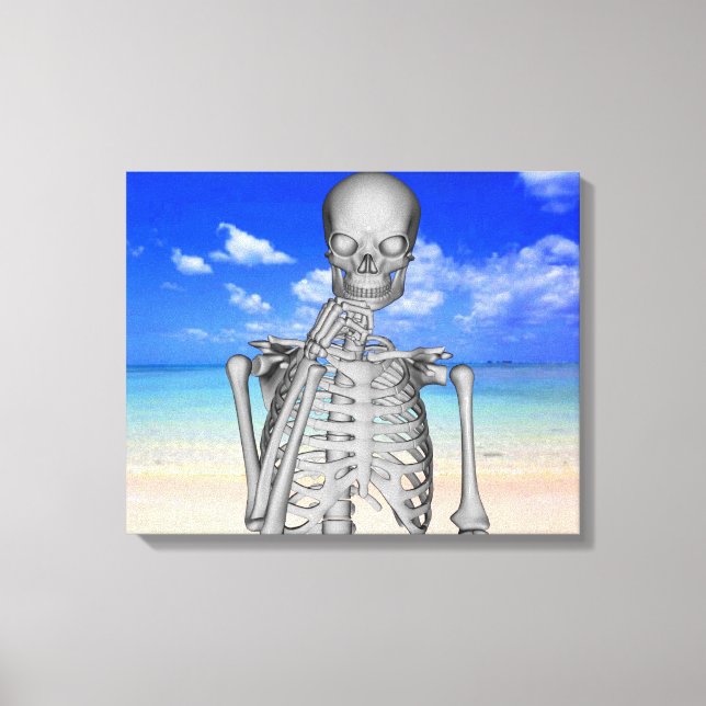 Lienzo Robinson Crusoe (Anverso)