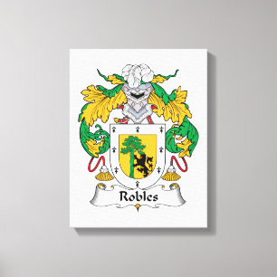 Lienzo Robles Family Crest