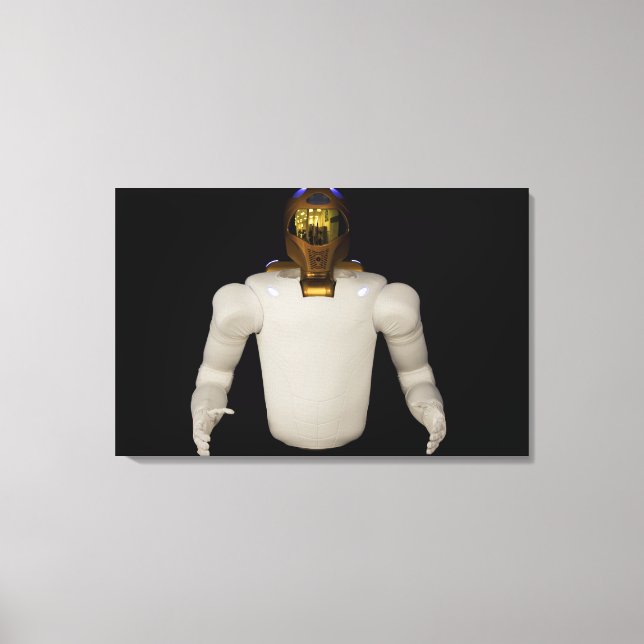 Lienzo Robonaut 2, un astronauta hel 3 humanoide dexteros (Anverso)