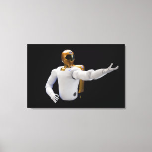 Lienzo Robonaut 2, un diestro, hel 5 del astronauta del