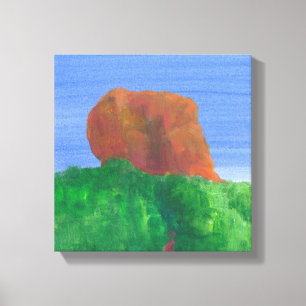 Lienzo Roca de Sigiriya