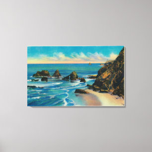 Lienzo Roca del arco del punto del maxwell,