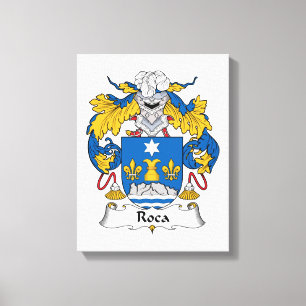 Lienzo Roca Family Crest