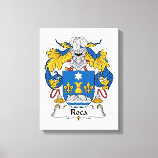 Lienzo Roca Family Crest