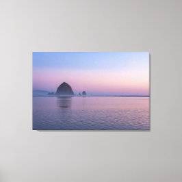Lienzo Roca Haystack al Atardecer