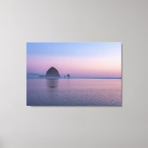 Lienzo Roca Haystack al Atardecer