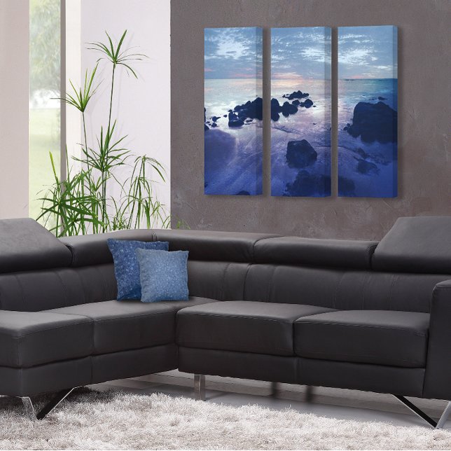 Lienzo Rocas en el océano de 3 piezas (Subido por el creador)