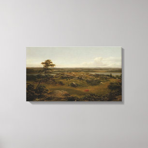 Lienzo Rocas en Nueva Inglaterra de Martin Johnson Heade
