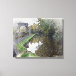 Lienzo Rochdale Canal Sagar Richards Arch