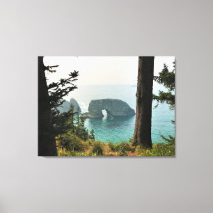 Lienzo Rock Arco, Samuel H. Boardman, Costa de Oregón