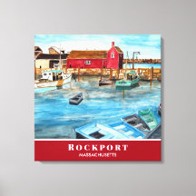 Rockport Harbour Massachusetts New England USA