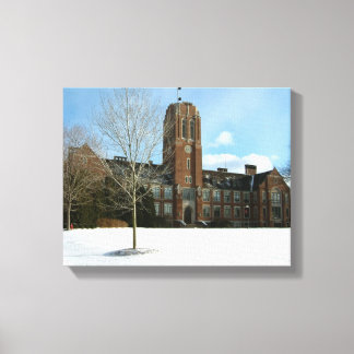 Lienzo Rockwell en invierno en Grove City College