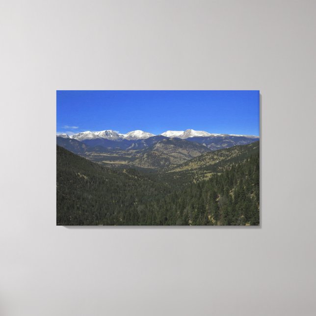Lienzo Rocky Mountain Backcountry (Anverso)