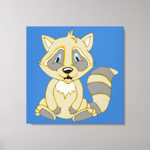 Lienzo Rocky Raccoon 24 x 24