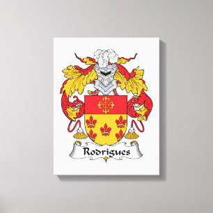 Lienzo Rodrigues Family Crest