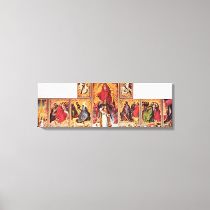 Lienzo Rogier van der Weyden - altar del juicio pasado