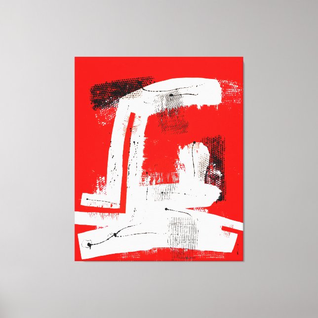 Lienzo Rojo #102 (Anverso)